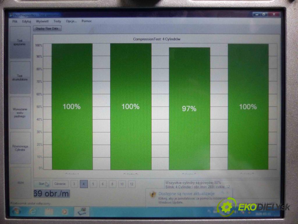 Fiat Ducato 1994-2006 2.3 JTD 110 hp manual 81 kW 2286 cm3  motor DIESLA F1AE0481C