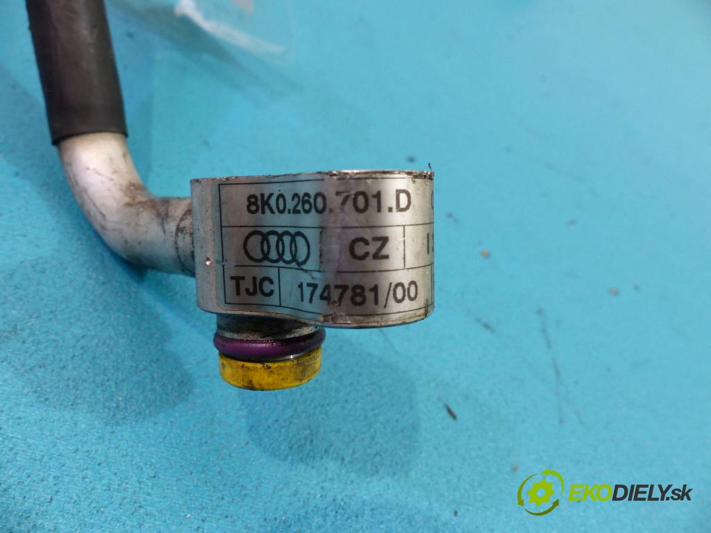 Audi A5 2007-2016 1.8 TFSI 160 HP manual 118 kW 1798 cm3  Rúrka klimatizácie 8K0260701D