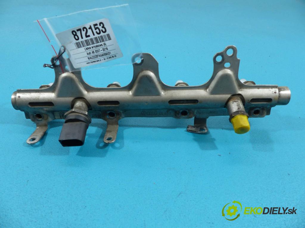 Audi A5 2007-2016 1.8 TFSI 160 HP manual 118 kW 1798 cm3  Lišta vstrekovacia 06J133317M (Vstrekovacie lišty)