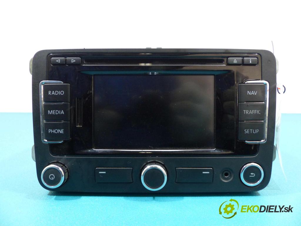 Seat Toledo IV 2012-2018 1.4 TSI 122 HP automatic 90 kW 1390 cm3  RADIO 6JA035192F (Audio zariadenia)