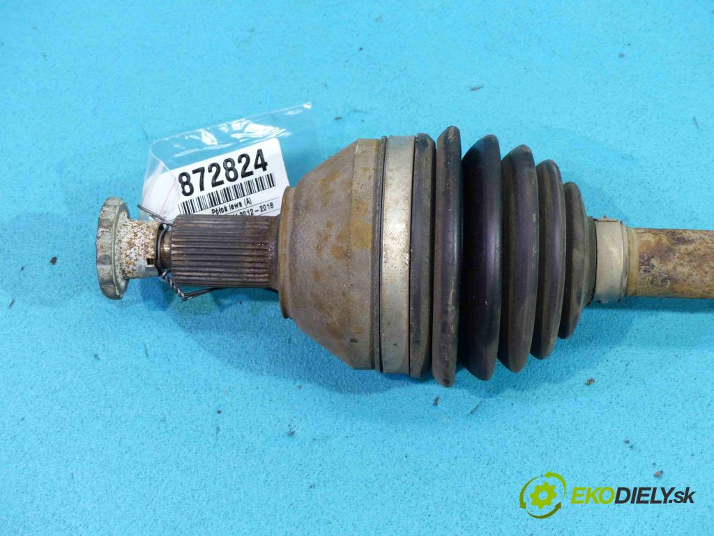 Seat Toledo IV 2012-2018 1.4 TSI 122 HP automatic 90 kW 1390 cm3  Poloos ľavá strana  (Poloosy)