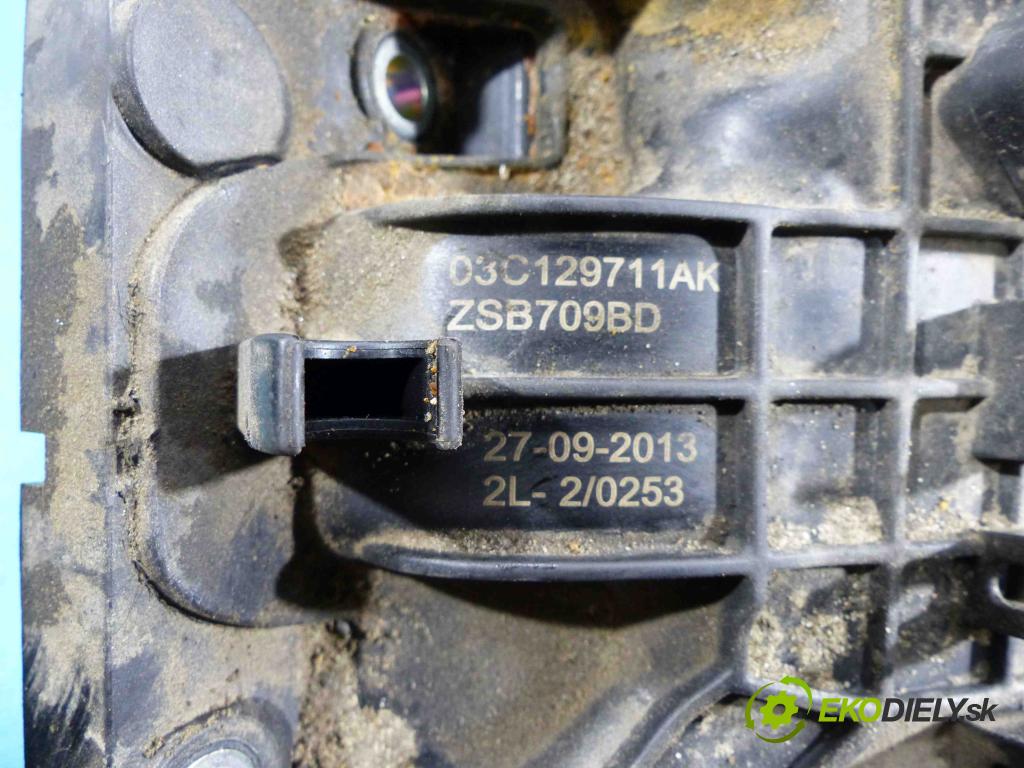 Seat Toledo IV 2012-2018 1.4 TSI 122 HP automatic 90 kW 1390 cm3  Potrubie sacie, sanie 03C129711AK (Sacie potrubia)