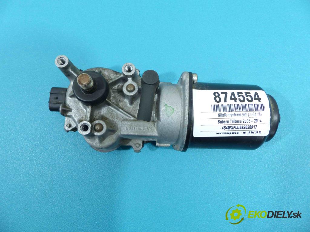 Subaru Tribeca 2005-2014 3.6 V6 258 hp automatic 190 kW 3630 cm3  motor stěračů přední část 