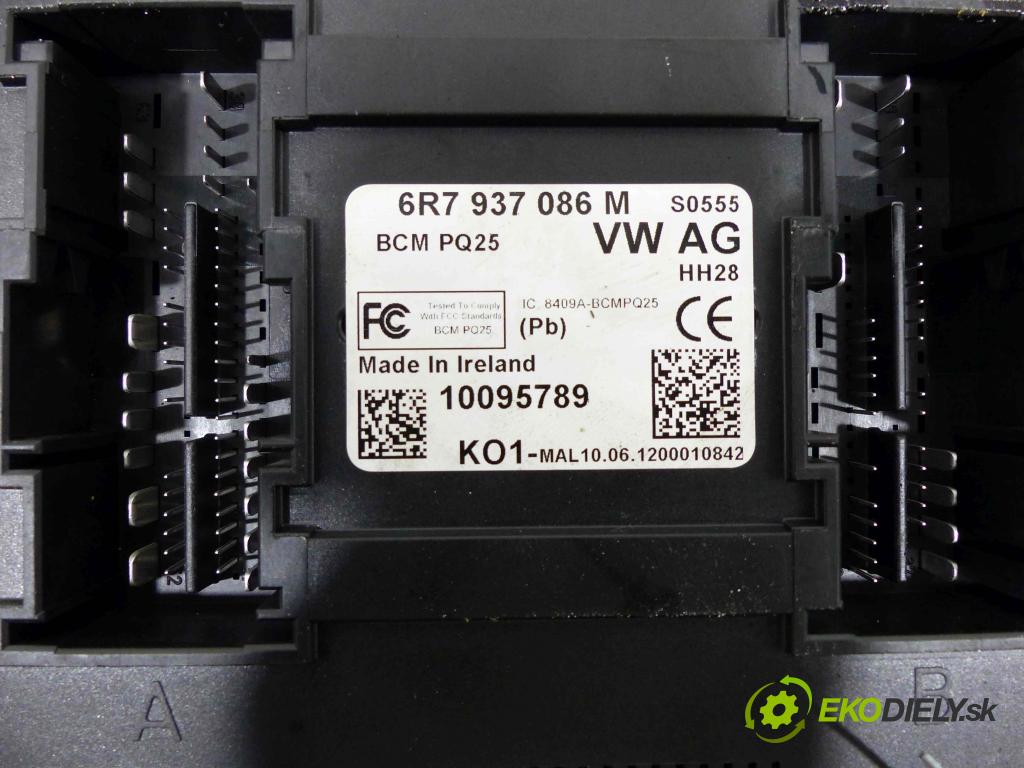 Skoda Fabia II 2007-2014 1.6 TDI 75 HP manual 55 kW 1598 cm3  Modul Riadiaca jednotka 6R7937086M (Ostatné)