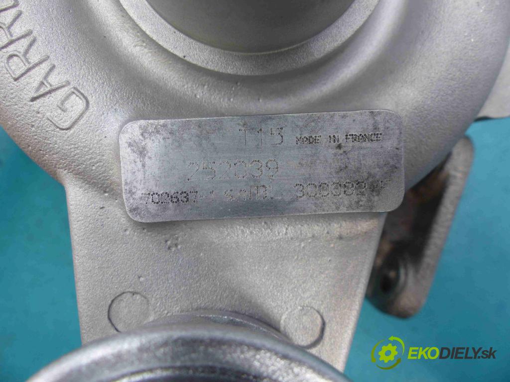 Fs lublin Lublin 2.4 TD 86 HP manual 63,5 kW 2417 cm3  Turbodúchadlo,turbo 702637-0001 (Turbodúchadlá (kompletné))