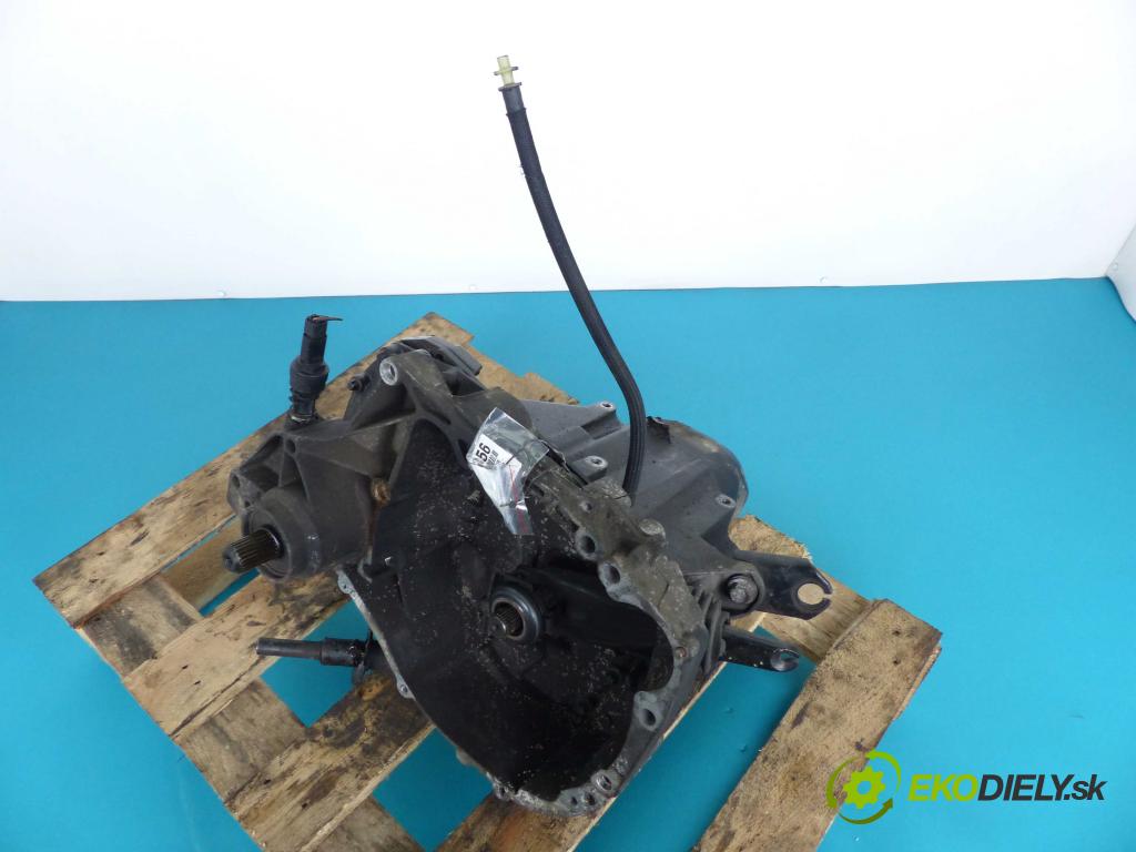 Renault Thalia I 1998-2009 1.2 16V - 75 HP manual 55 kW 1151 cm3  Prevodovka - manuálne JB1997
