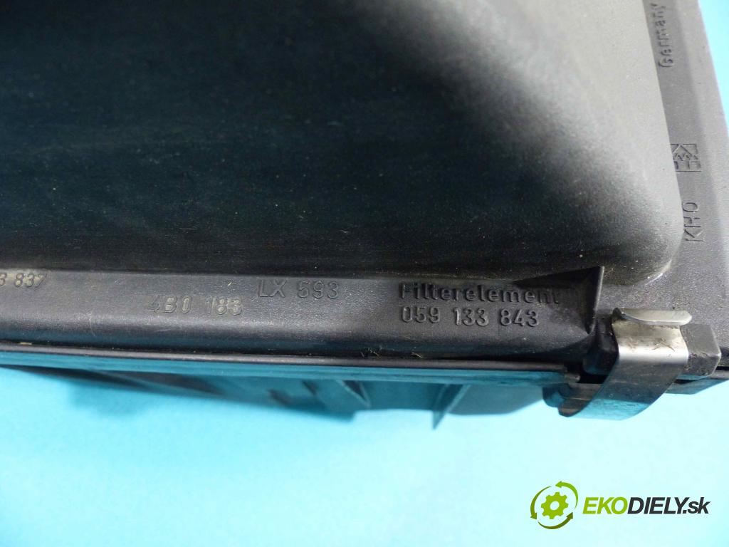 Audi A6 C5 1997-2004 2.5 TDI V6 150 HP manual 110 kW 2496 cm3  Obal filtra vzduchu 059133843 (Obaly filtrov vzduchu)
