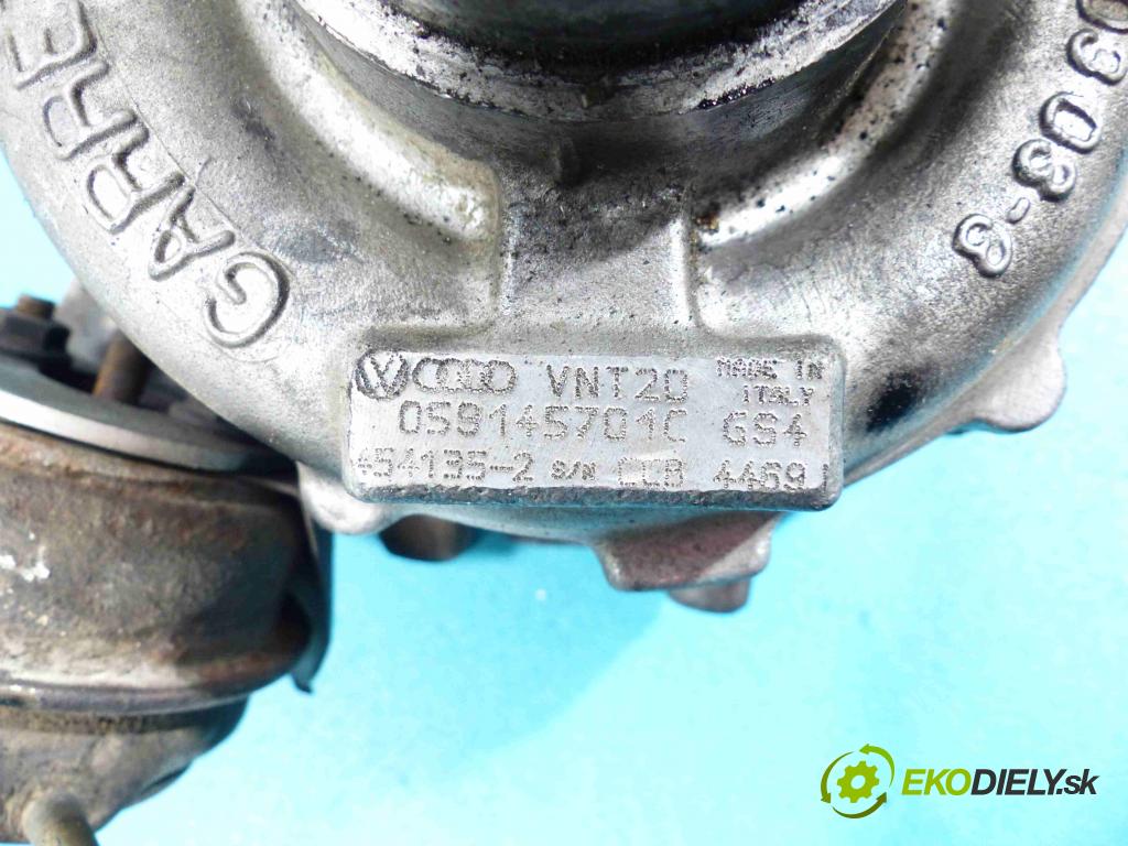 Audi A6 C5 1997-2004 2.5 tdi V6 150 HP manual 110 kW 2496 cm3 5- turbodúchadlo, turbo 059145701C (Turbodúchadlá (kompletné))