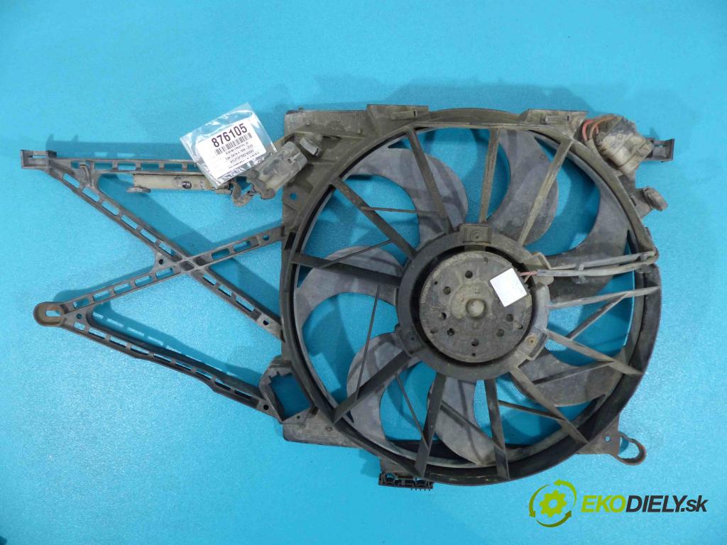 Opel Zafira A 1999-2005 2.2 DTI 125 HP manual 92 kW 2172 cm3  Ventilátor chladiča 