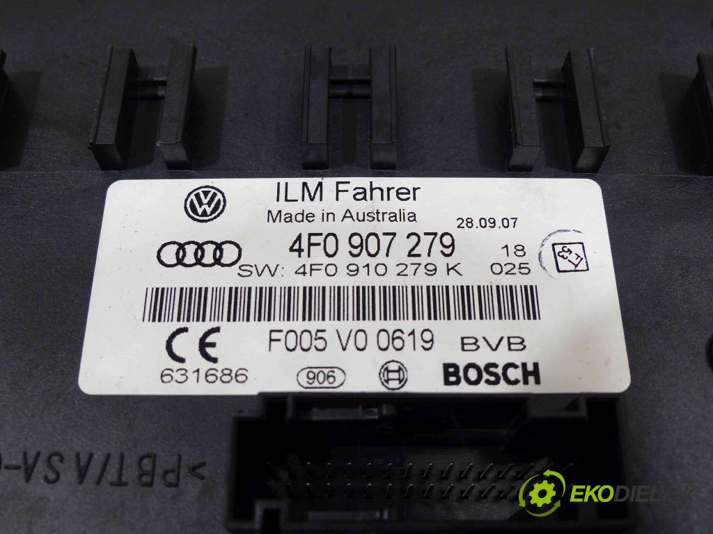 Audi A6 C6 2004-2011 2.0 TDI 140 HP manual 103 kW 1968 cm3  Modul Riadiaca jednotka 4F0907279 (Ostatné)