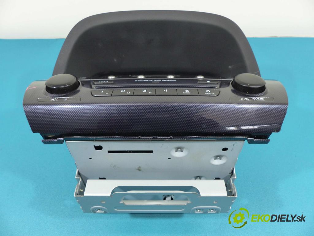 Honda Fr-v 1.8 i-vtec (r18a1) 140 hp manual 103 kW 1799 cm3  RADIO 39100-SJD-G22 (Audio zařízení)