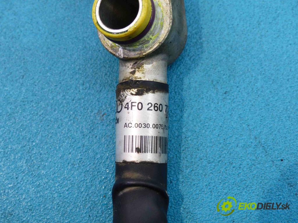 Audi A6 C6 2004-2011 2.0 TDI 140 HP manual 103 kW 1968 cm3  Rúrka klimatizácie 4F0260707AB