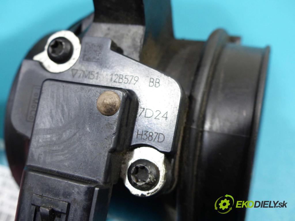 Ford Focus Mk2 2004-2011 1.6 TDCI 90 hp manual 66 kW 1600 cm3  váha vzduchu 7M51-9A673-FE (Váhy vzduchu)