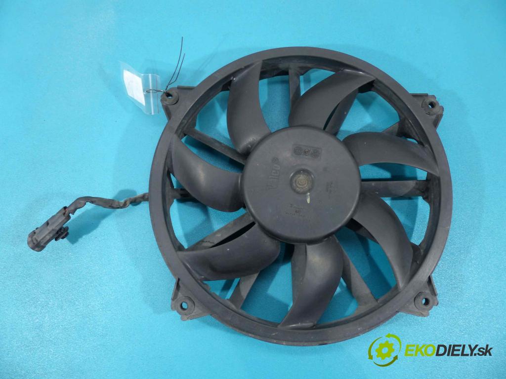Citroen C4 2004-2011 1.6 HDI 109 HP automatic 80 kW 1560 cm3  Ventilátor chladiča 
