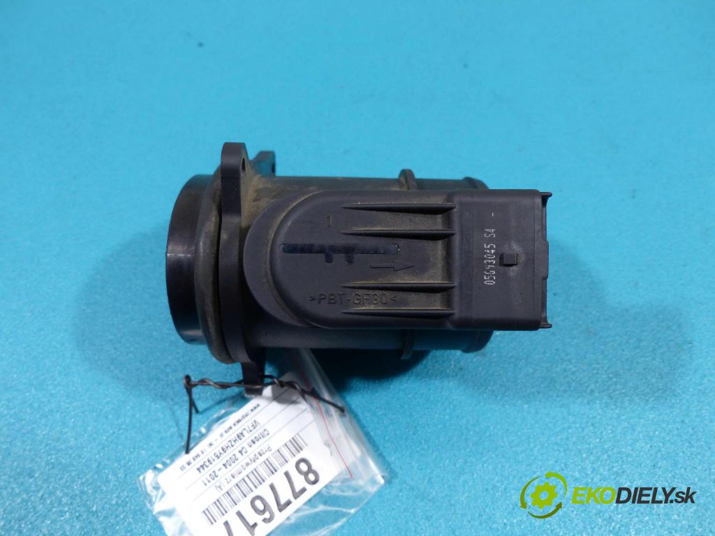Citroen C4 2004-2011 1.6 HDI 109 HP automatic 80 kW 1560 cm3  Váha vzduchu 9650010780 (Váhy vzduchu)