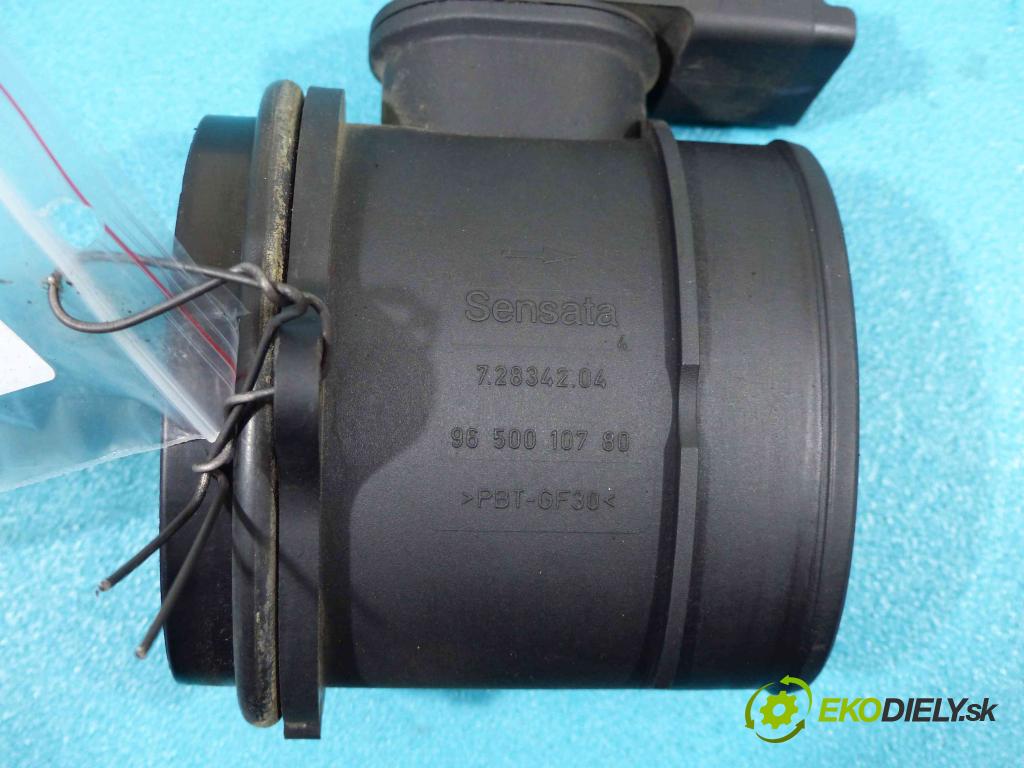 Citroen C4 2004-2011 1.6 HDI 109 HP automatic 80 kW 1560 cm3  Váha vzduchu 9650010780 (Váhy vzduchu)