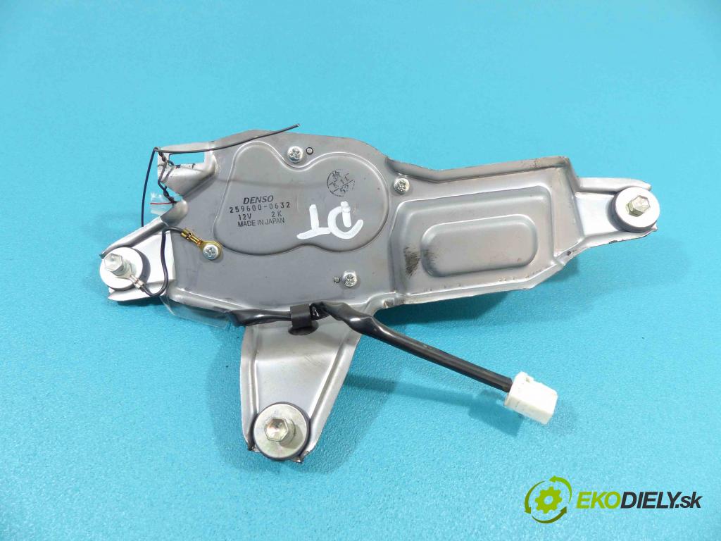 Suzuki Grand Vitara II 2005-2014 1.6 16V - 106 hp manual 78 kW 1586 cm3  motor stěrače zadní část 259600-0632