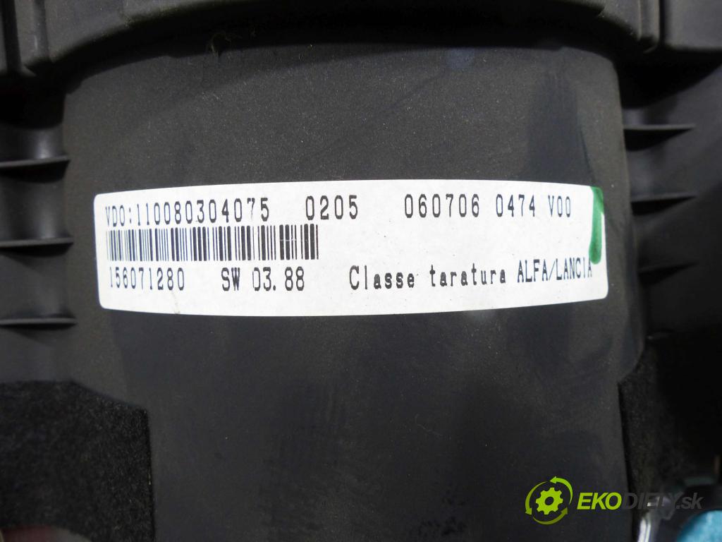 Alfa romeo 147 1.6 TS 120 hp manual 88 kW 1598 cm3  prístrojovka 156071280 (Přístrojové desky, displeje)