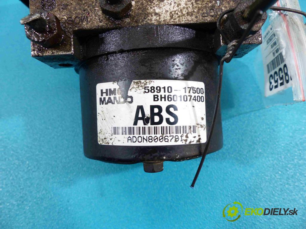 Hyundai Matrix 1.5 CRDi 102 HP manual 75 kW 1493 cm3  Pumpa ABS 95660-17000 (Pumpy ABS)