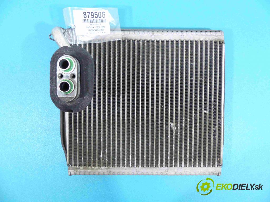 Kia Optima III 2010-2015 1.7 CRDi 136hp manual 100 kW 1685 cm3  topné těleso radiátor topení  (Radiátory topení)