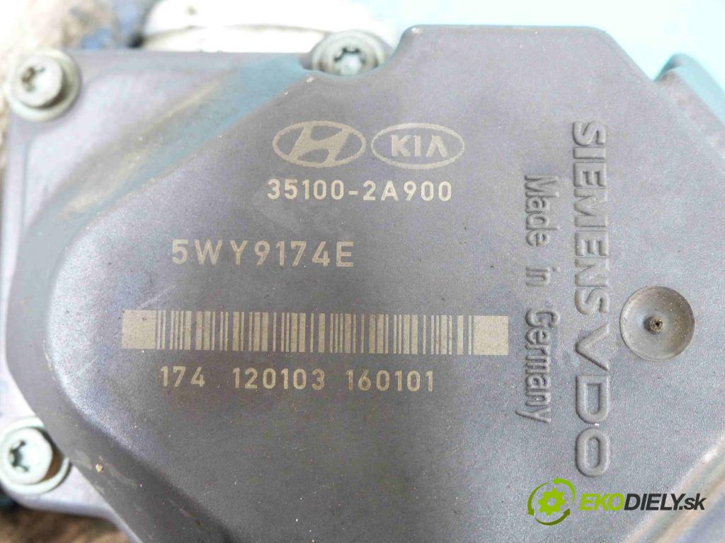 Kia Optima III 2010-2015 1.7 CRDi 136 HP manual 100 kW 1685 cm3  Škrtiaca klapka 35100-2A900 (Škrtiace klapky)