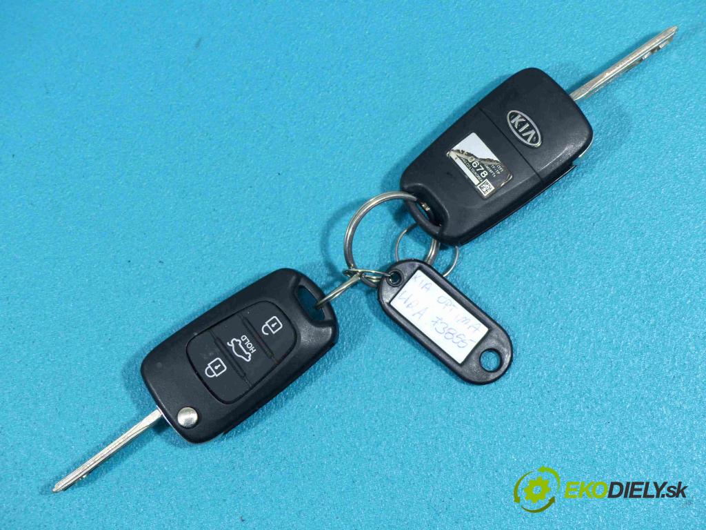 Kia Optima III 2010-2015 1.7 CRDi 136hp manual 100 kW 1685 cm3  spínačka  (Spínací skříňky a klíče)