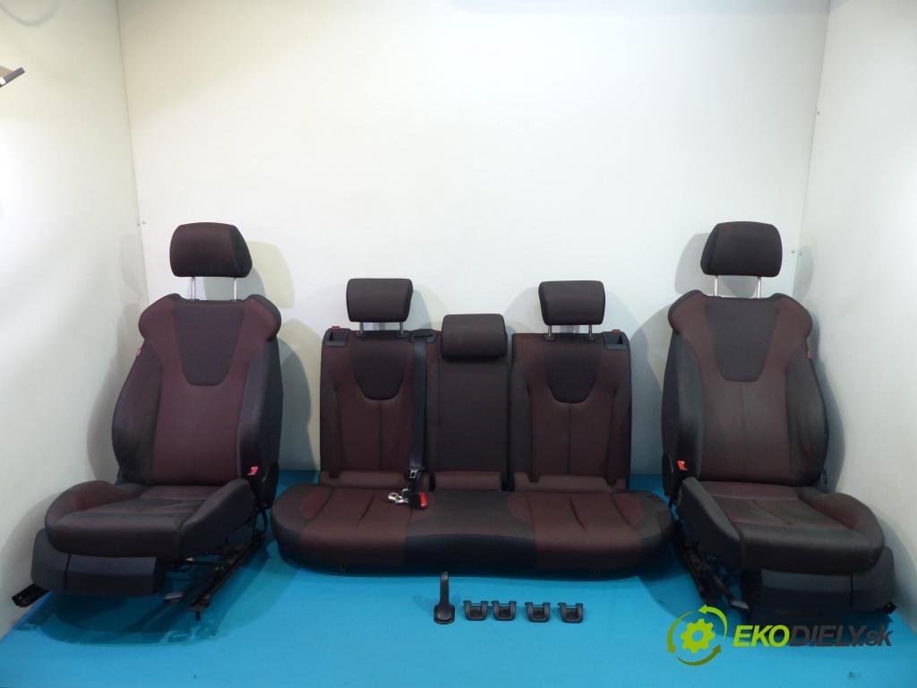 Seat Leon II 2005-2012 2.0 TFSI 185 hp manual 136 kW 1984 cm3  sedadla sedačky -