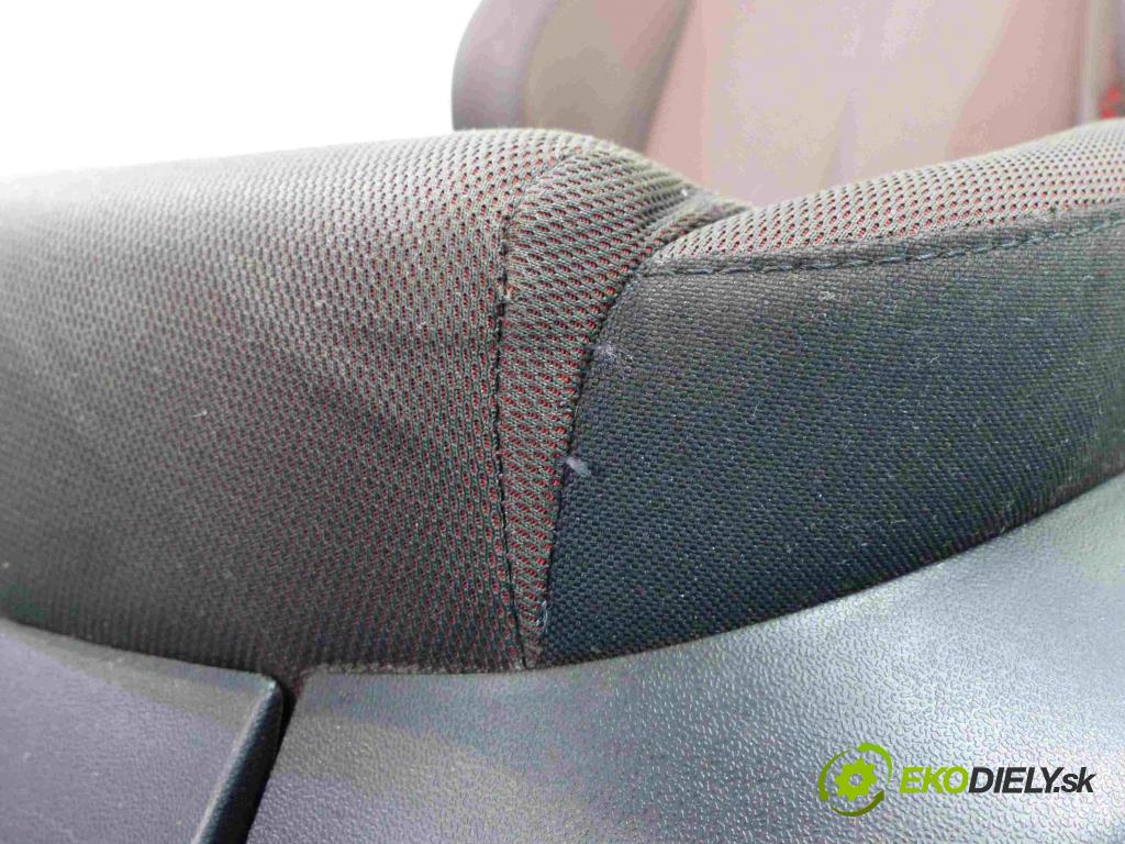 Seat Leon II 2005-2012 2.0 TFSI 185 hp manual 136 kW 1984 cm3  sedadla sedačky -