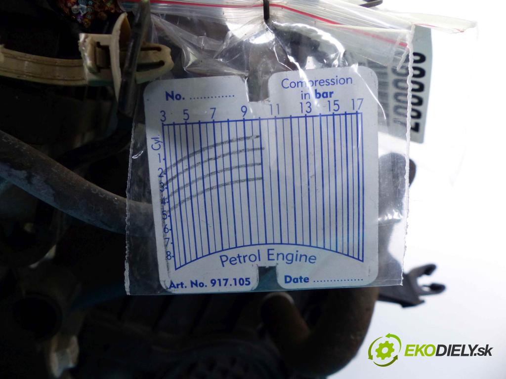 Chevrolet Aveo T250 2006-2011 1.4 16V - 101 hp manual 74 kW 1399 cm3  motor F14D4