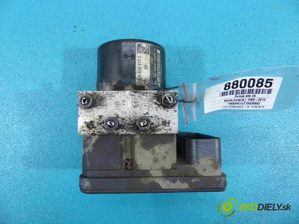 Skoda Octavia I 1996-2010 1.9 TDI 110 HP manual 81 kW 1896 cm3  Pumpa ABS 1J0614417C (Pumpy ABS)