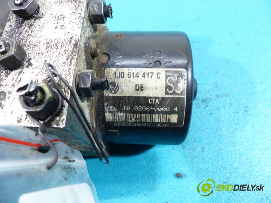 Skoda Octavia I 1996-2010 1.9 TDI 110 HP manual 81 kW 1896 cm3  Pumpa ABS 1J0614417C (Pumpy ABS)