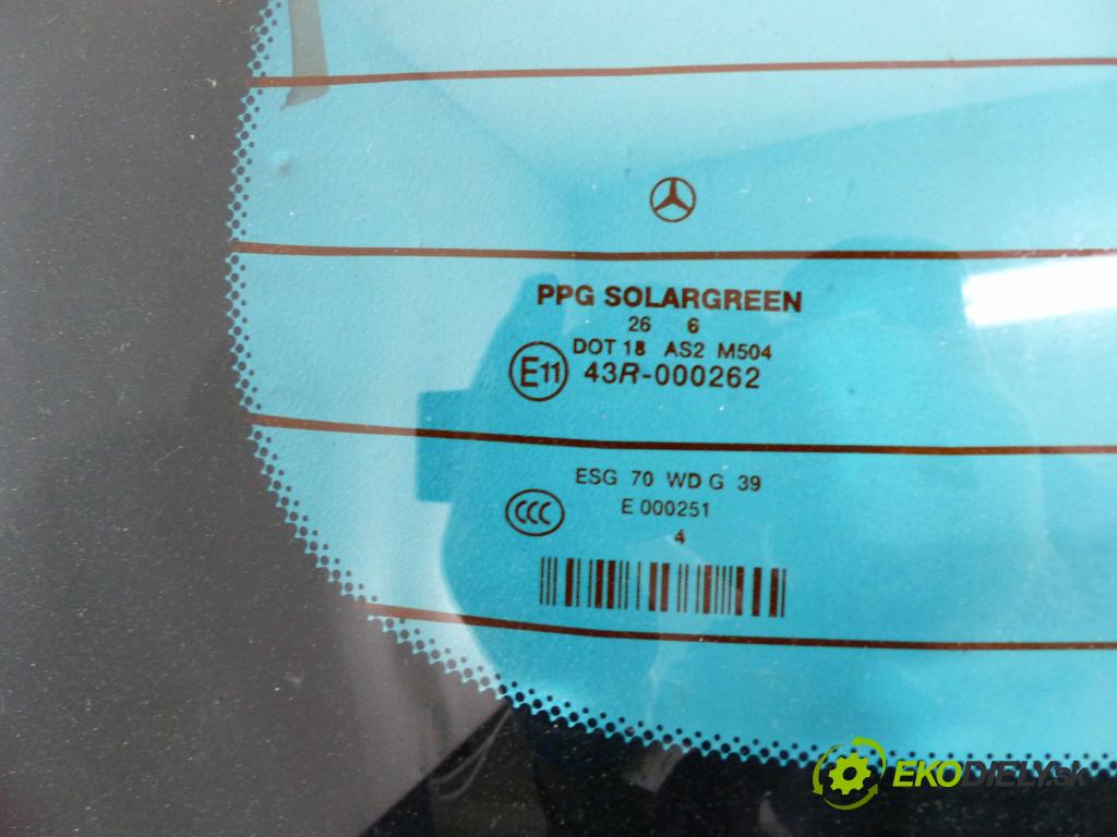 Mercedes R  W251 2005-2013 3.0 CDI V6 224 hp automatic 165 kW 2987 cm3  okno zadní část  (Okna zadní)