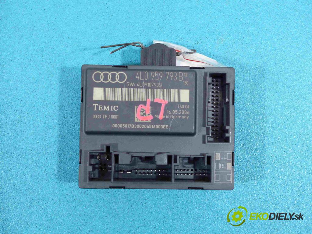 Audi Q7 2005-2015 3.0 TDI automatic 171 kW 2967 cm3  Modul Riadiaca jednotka 4L0959793B (Ostatné)