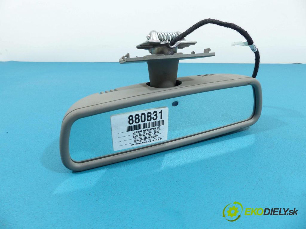 Audi A8 D3 2002-2009 4,2.0 TDI 326km automatic 240 kW 4134 cm3  zpětné zrcátko vnitřní  (Světla vnitřní)