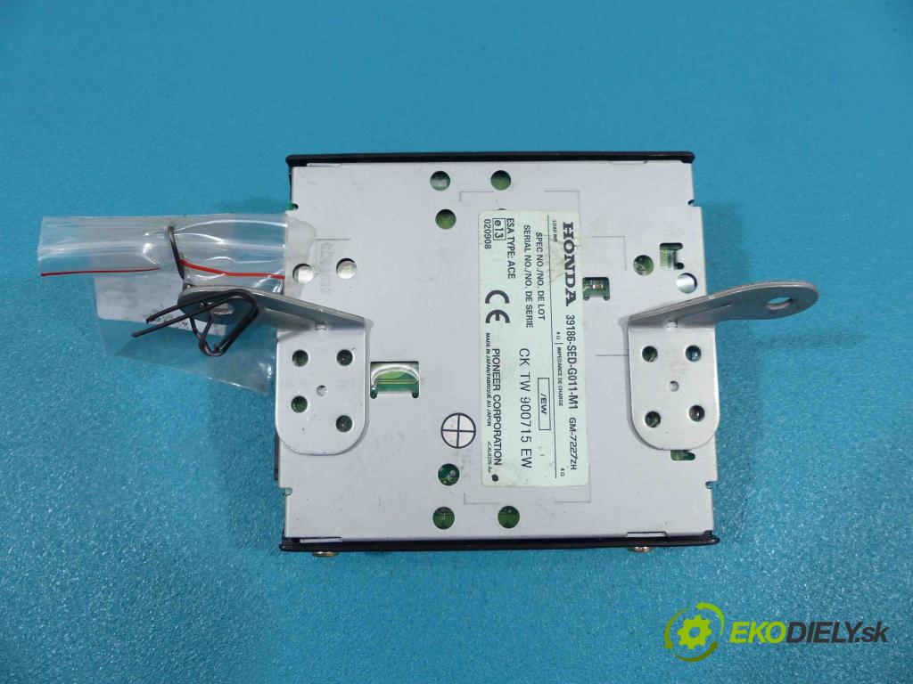 Honda Accord VII 2002-2008 2.2 i-CTDI 140 HP manual 103 kW 2204 cm3  Zosilňovač 39186-SED-G011-M1 (Zosilňovače)