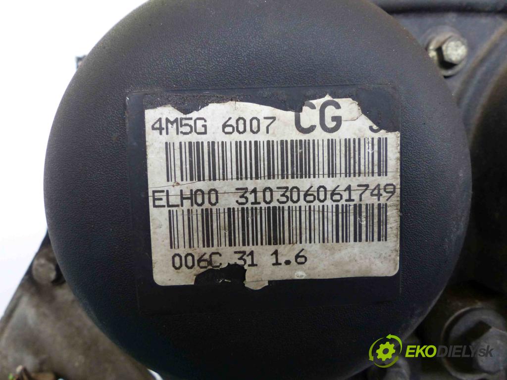 Ford Focus Mk2 2004-2011 1.6 16V - 116 hp manual 85 kW 1596 cm3  motor HXDA
