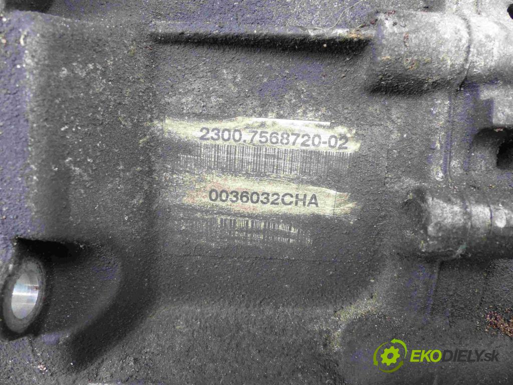 Mini Cooper II 2006-2013 1.6 16V - 116 hp manual 85 kW 1598 cm3  převodovka - manuální 2300.7568720-02