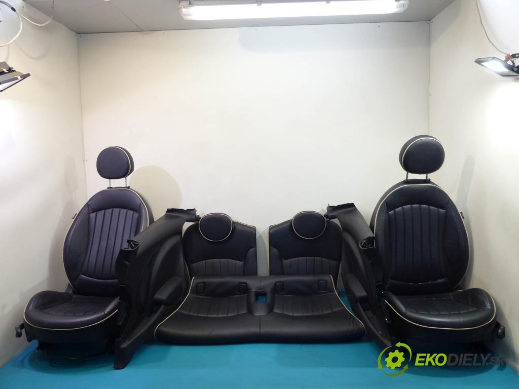 Mini Cooper II 2006-2013 1.6 16V - 116 HP manual 85 kW 1598 cm3 Sedadlá, sedačky -