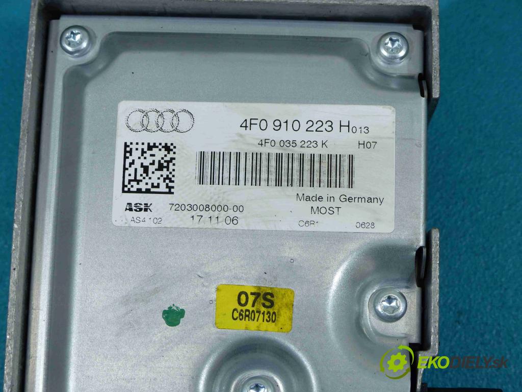 Audi A6 C6 2004-2011 3.0 TDI V6 automatic 171 kW 2967 cm3  Zosilňovač 4F0910223H (Zosilňovače)