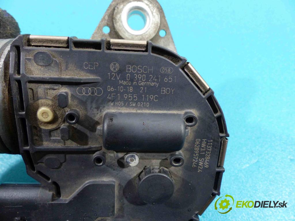 Audi A6 C6 2004-2011 3.0 TDI V6 automatic 171 kW 2967 cm3  Motor stieračov predný 4F1955119C