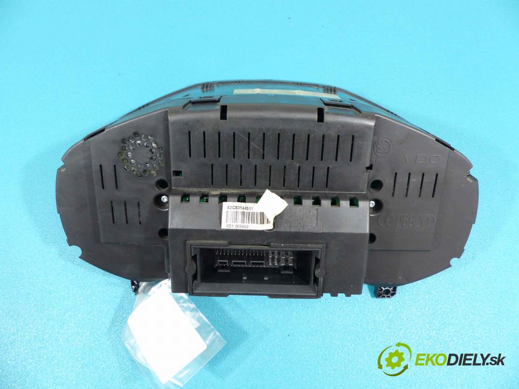 Skoda Octavia II 2004-2013 1.9 TDI 105 hp manual 77 kW 1896 cm3  prístrojovka 1Z0920802D (Přístrojové desky, displeje)