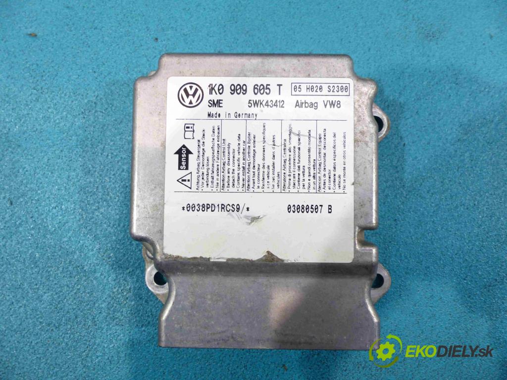 Skoda Octavia II 2004-2013 1.9 TDI 105 hp manual 77 kW 1896 cm3  palubovka -