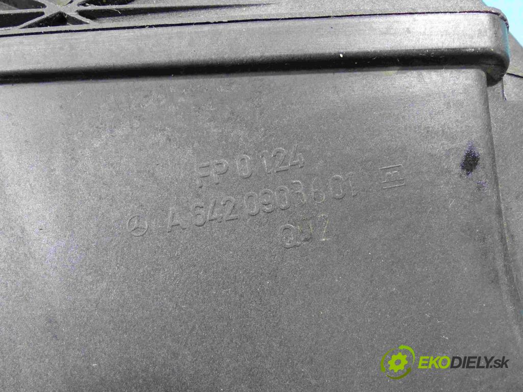 Mercedes E C207/ A207 3.0 CDI 265km automatic 195 kW 2987 cm3 2- obal filtra vzduchu  (Kryty filtrů)