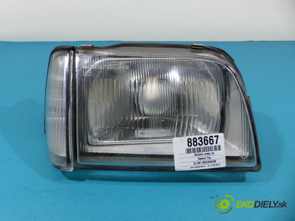 Daewoo Tico 0.8 45 HP manual 33 kW 796 cm3  Svetlomet pravy  (Pravé)