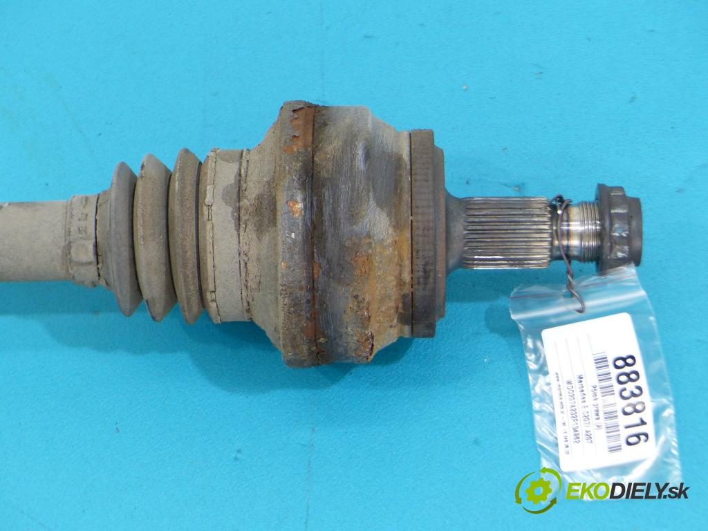 Mercedes E C207/ A207 3.0 CDI 265km automatic 195 kW 2987 cm3 2- Poloos pravá  (Poloosy)