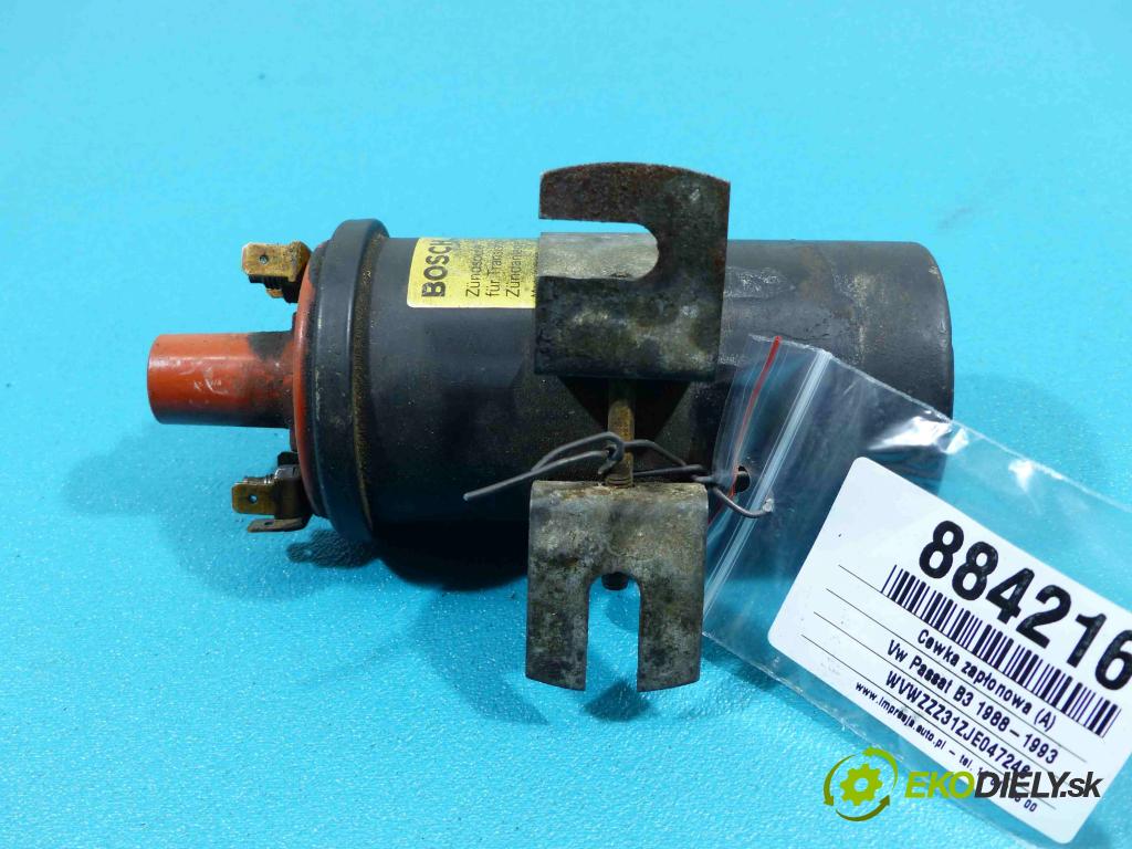 Vw Passat B3 1988-1993 1.8 - 90 HP manual 66 kW 1760 cm3  Cievka zapaľovacia  (Zapaľovacie cievky, moduly)