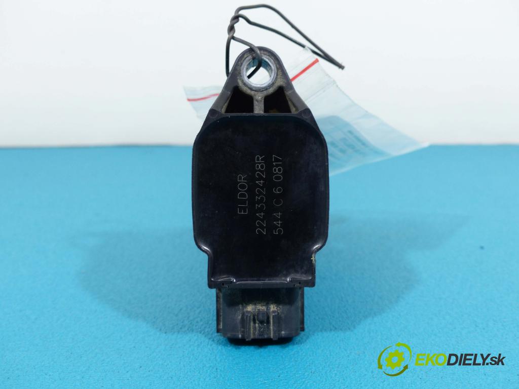 Dacia Logan II 2012- 0.9 tce 90 HP manual 66 kW 898 cm3  Cievka zapaľovacia 224332428R (Zapaľovacie cievky, moduly)