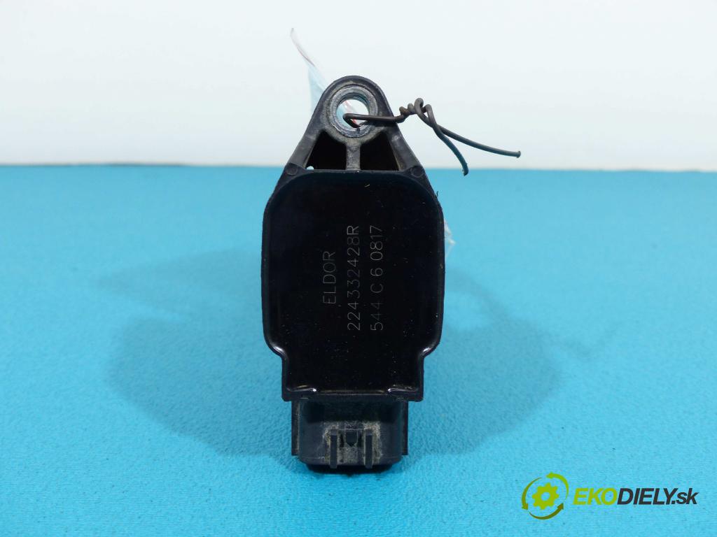 Dacia Logan II 2012- 0.9 tce 90 HP manual 66 kW 898 cm3  Cievka zapaľovacia 224332428R (Zapaľovacie cievky, moduly)