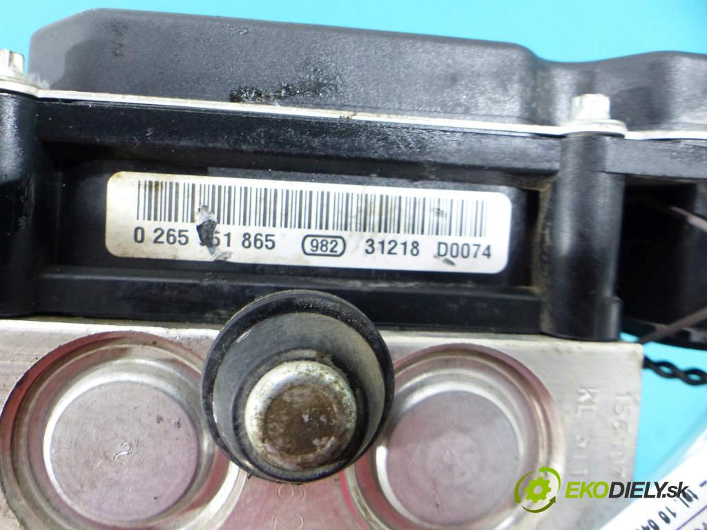Nissan Maxima A35 2009-2015 3.5 V6 automatic 214 kW 3498 cm3  Pumpa ABS 0265251463 (Pumpy ABS)