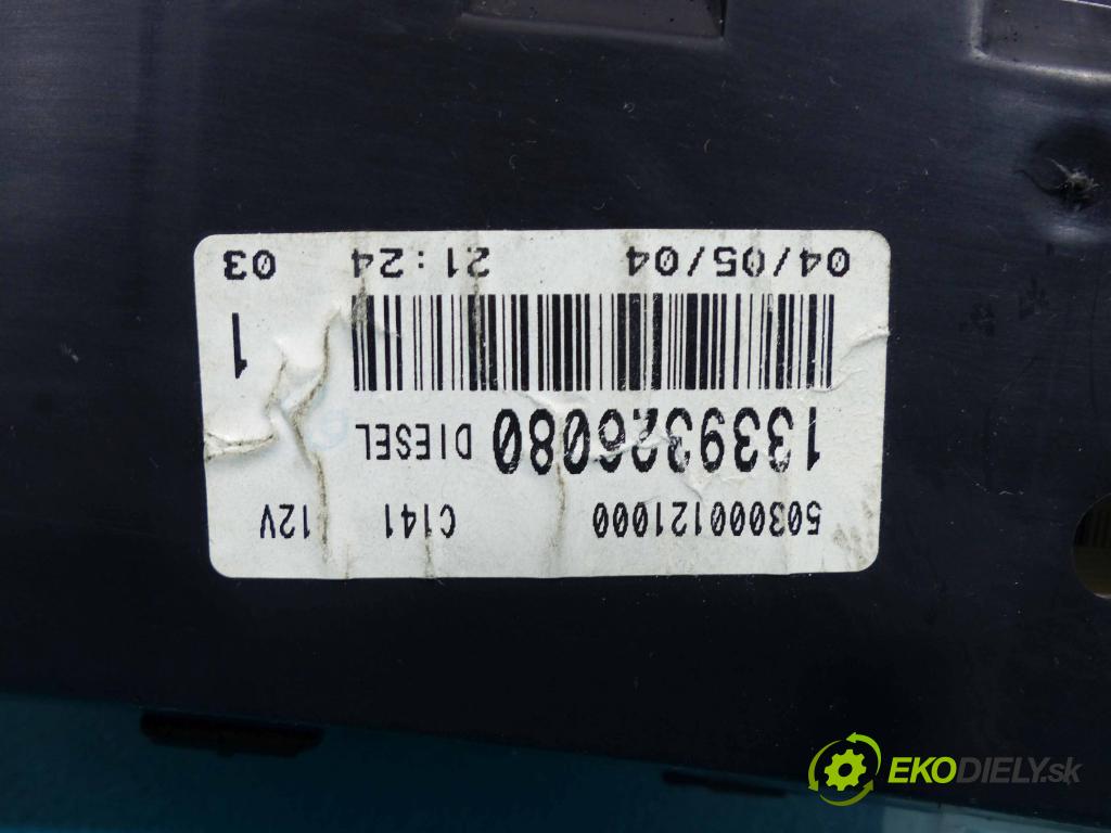 Fiat Ducato 1994-2006 2.3 JTD 110 HP manual 81 kW 2286 cm3  Prístrojovka 1339326080 (Prístrojové dosky, displeje)